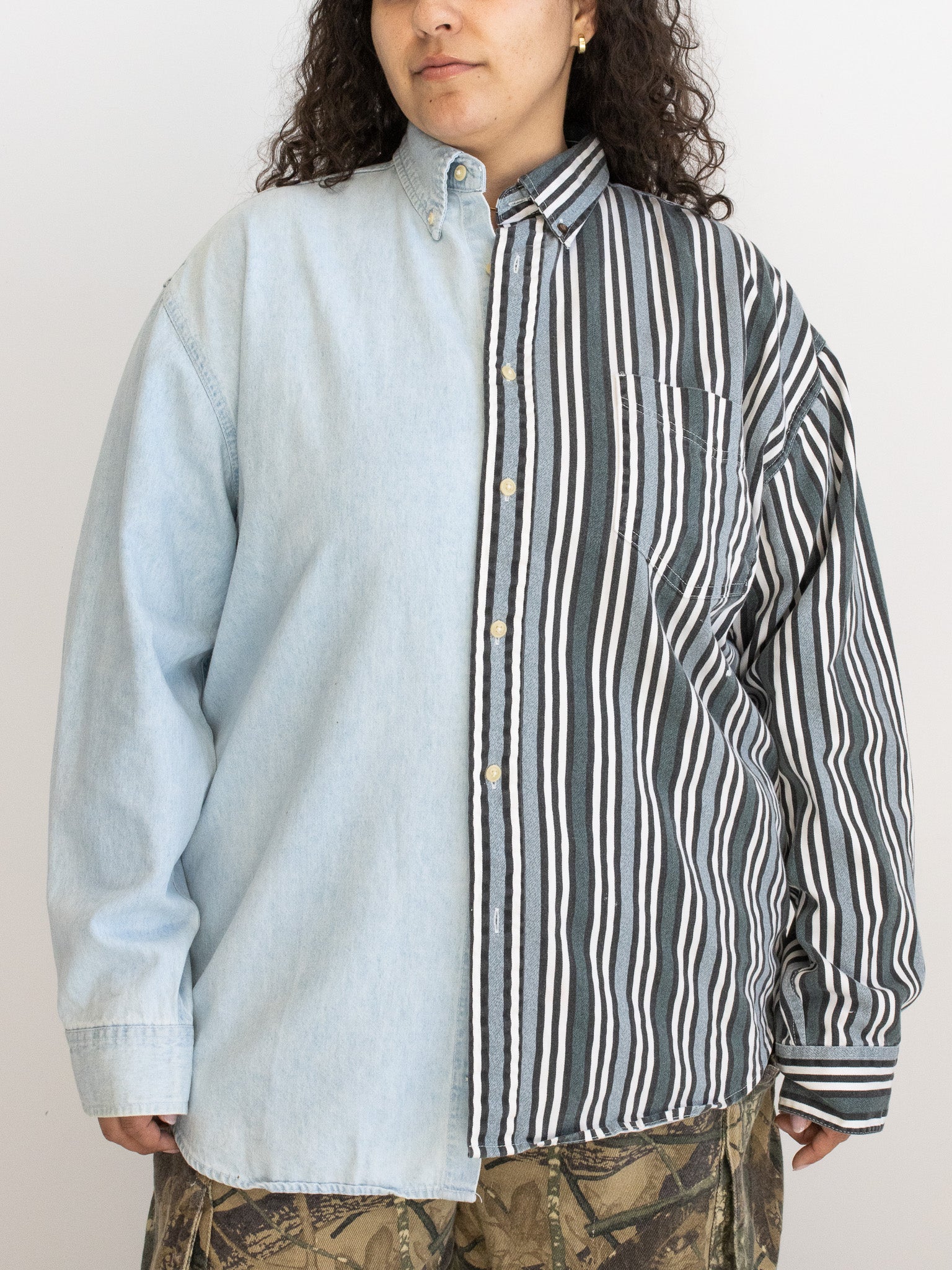 TAME - Striped Duo Shirt (1X/2X)