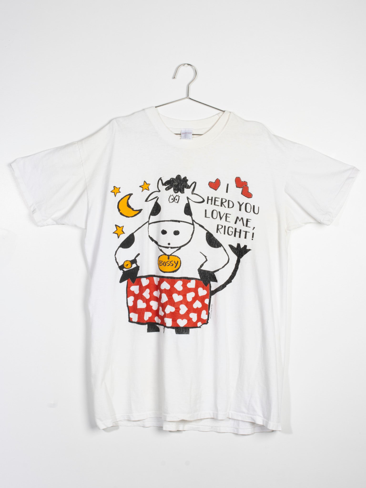"I Herd You Love Me, Right!” Cow Tee (2X/3X)
