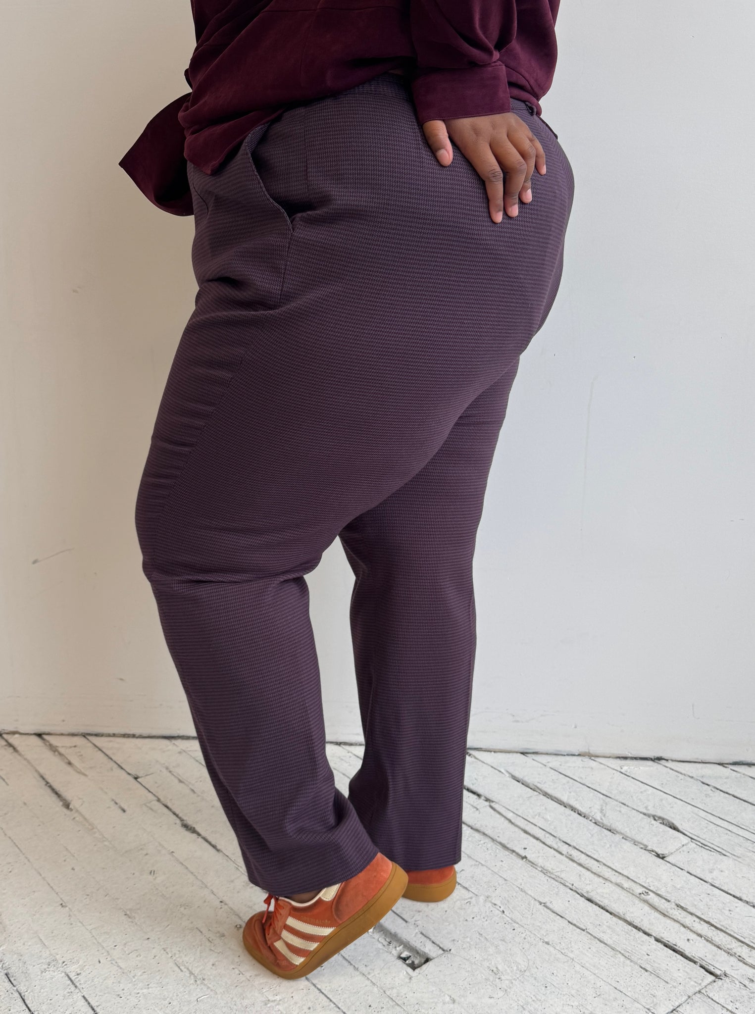 Vintage - Purple Slacks (2X/3X)