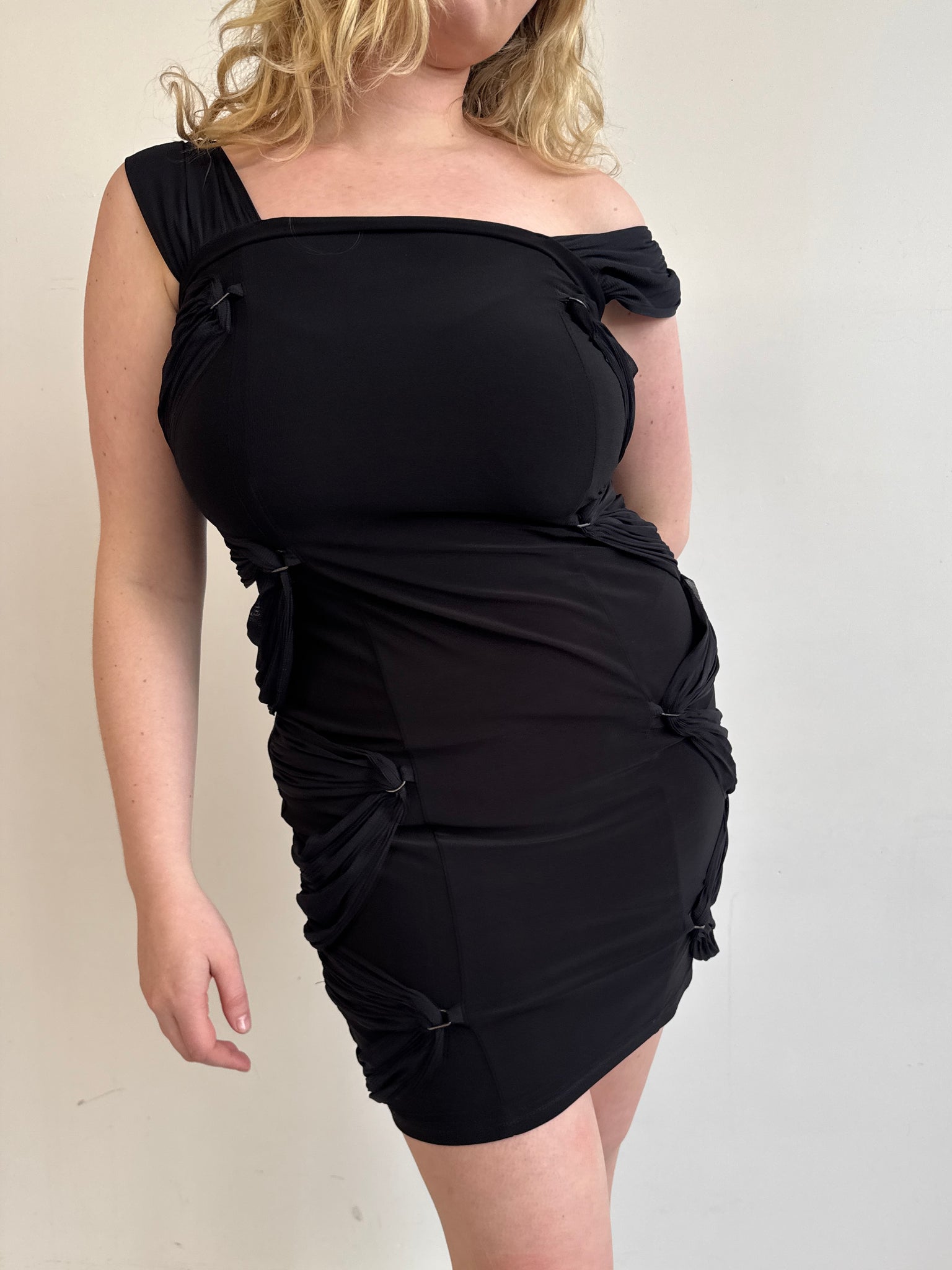 Italian Vintage - Lil Black Dress (L)