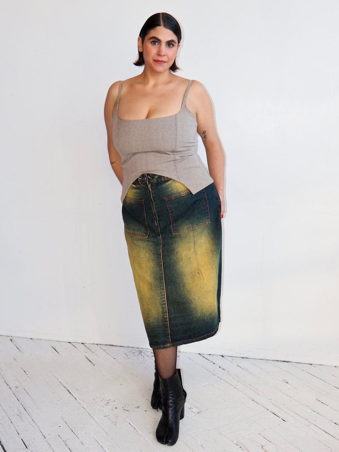 LEBLANC Studios - Denim Skirt (XL-4X)
