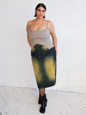 LEBLANC Studios - Denim Skirt (XL-4X)