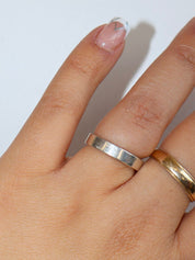 Vintage - Silver Band (Size 8)