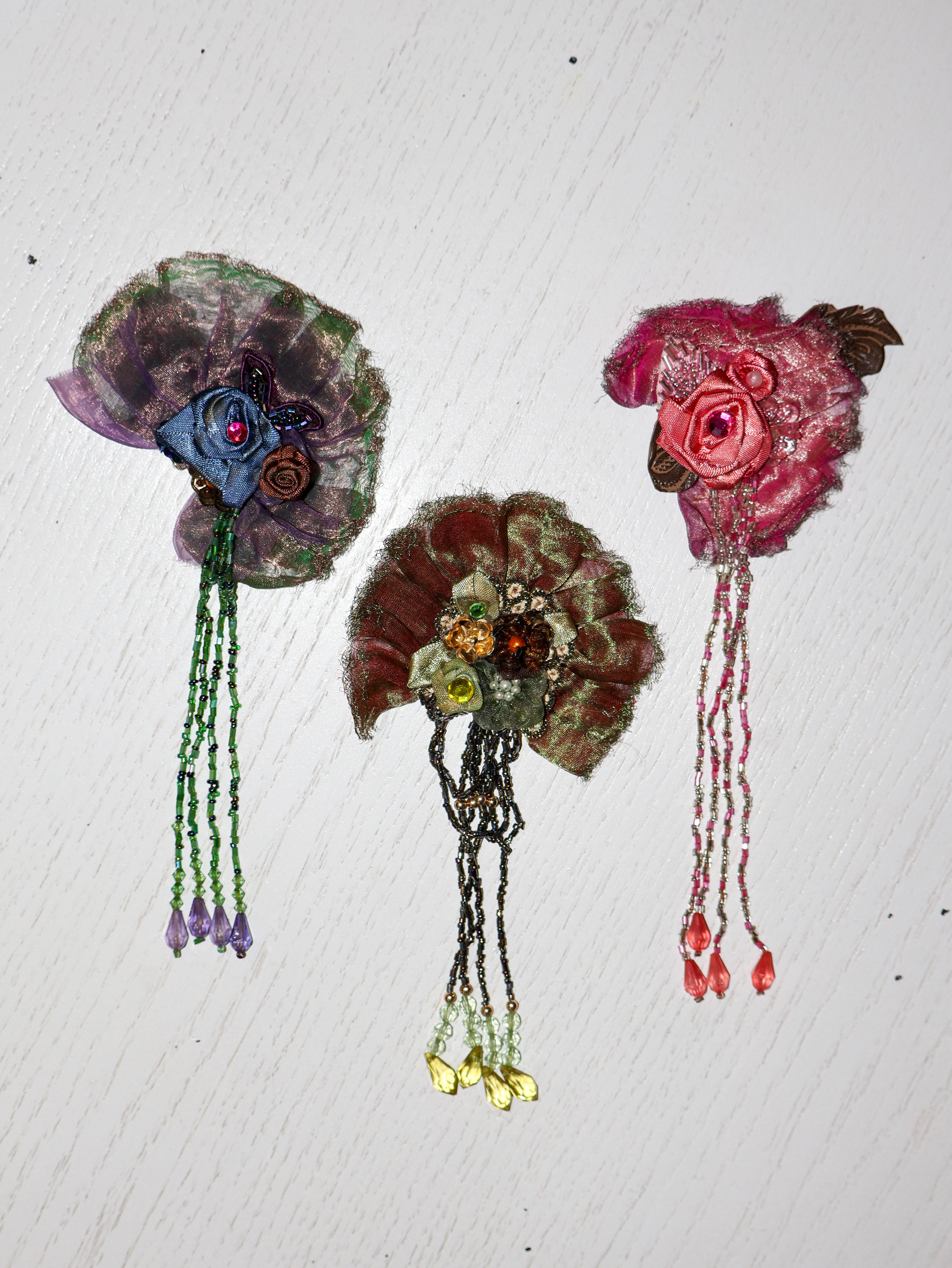 Vintage - Beaded Brooches