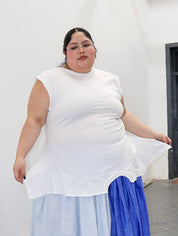 Gina Corrieri x BRZ - White 180 Top (3X/4X)