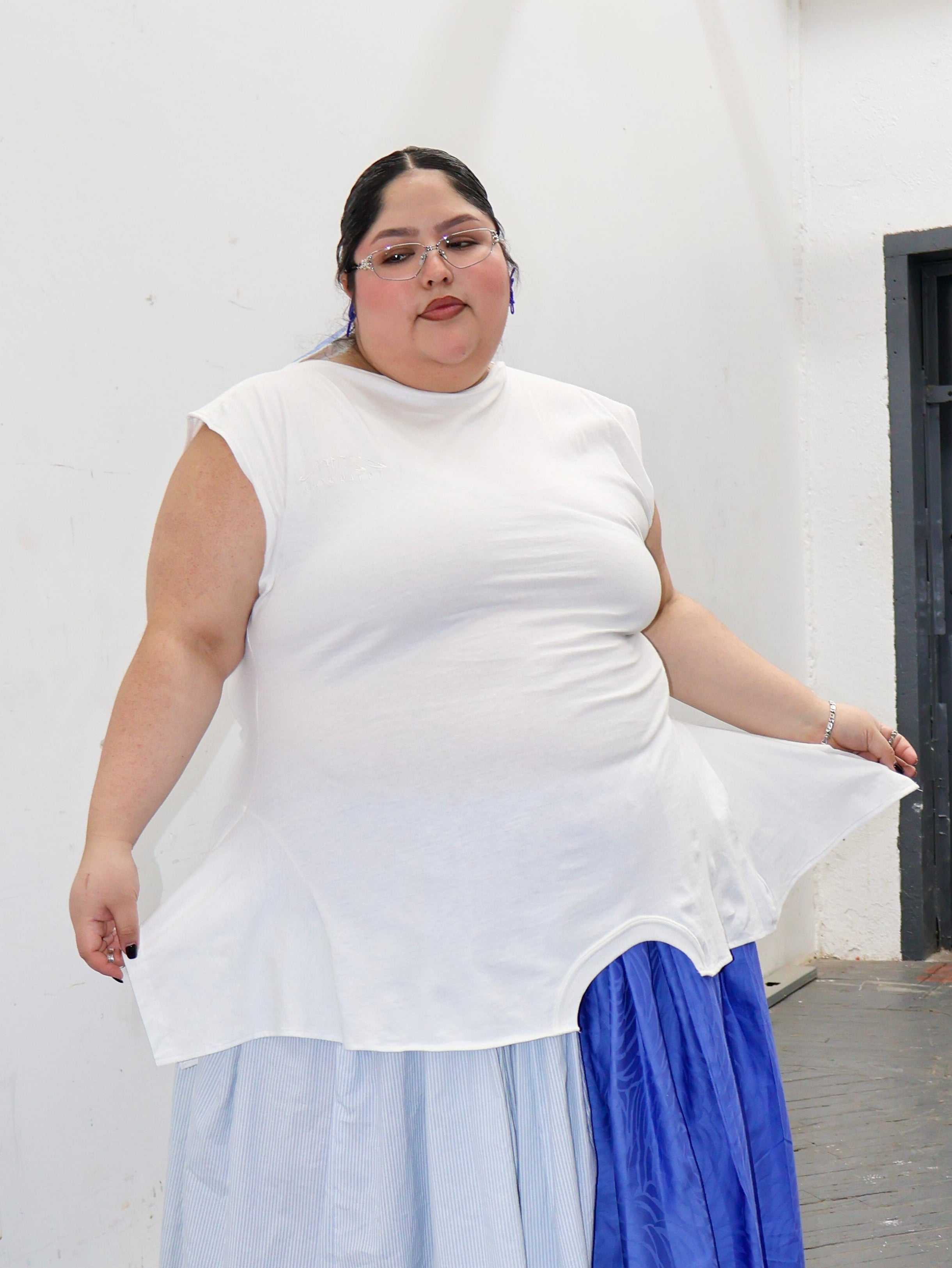 Gina Corrieri x BRZ - White 180 Top (3X/4X)