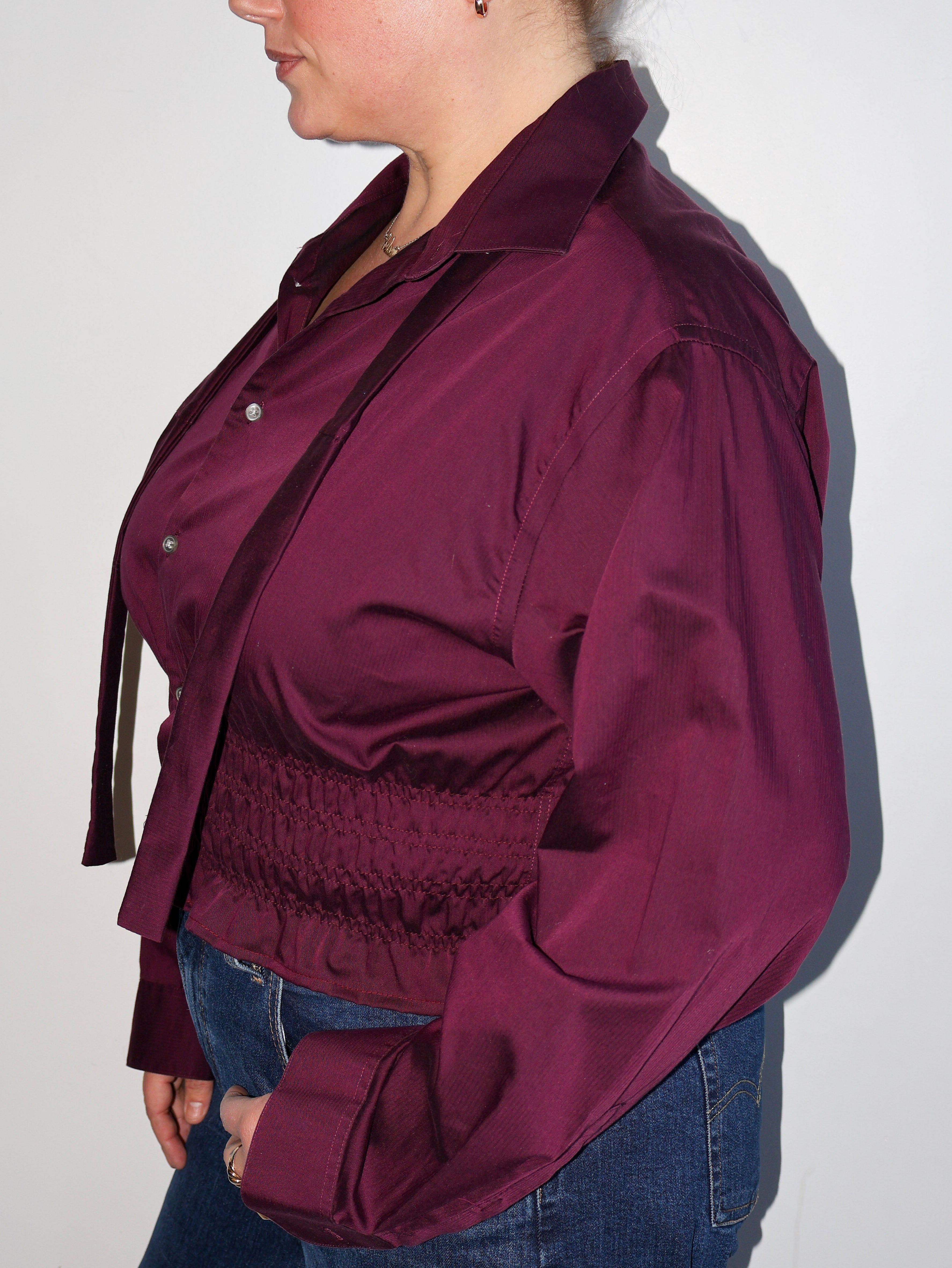 LAHMICHELLA - Plum Marielle Top (1X)