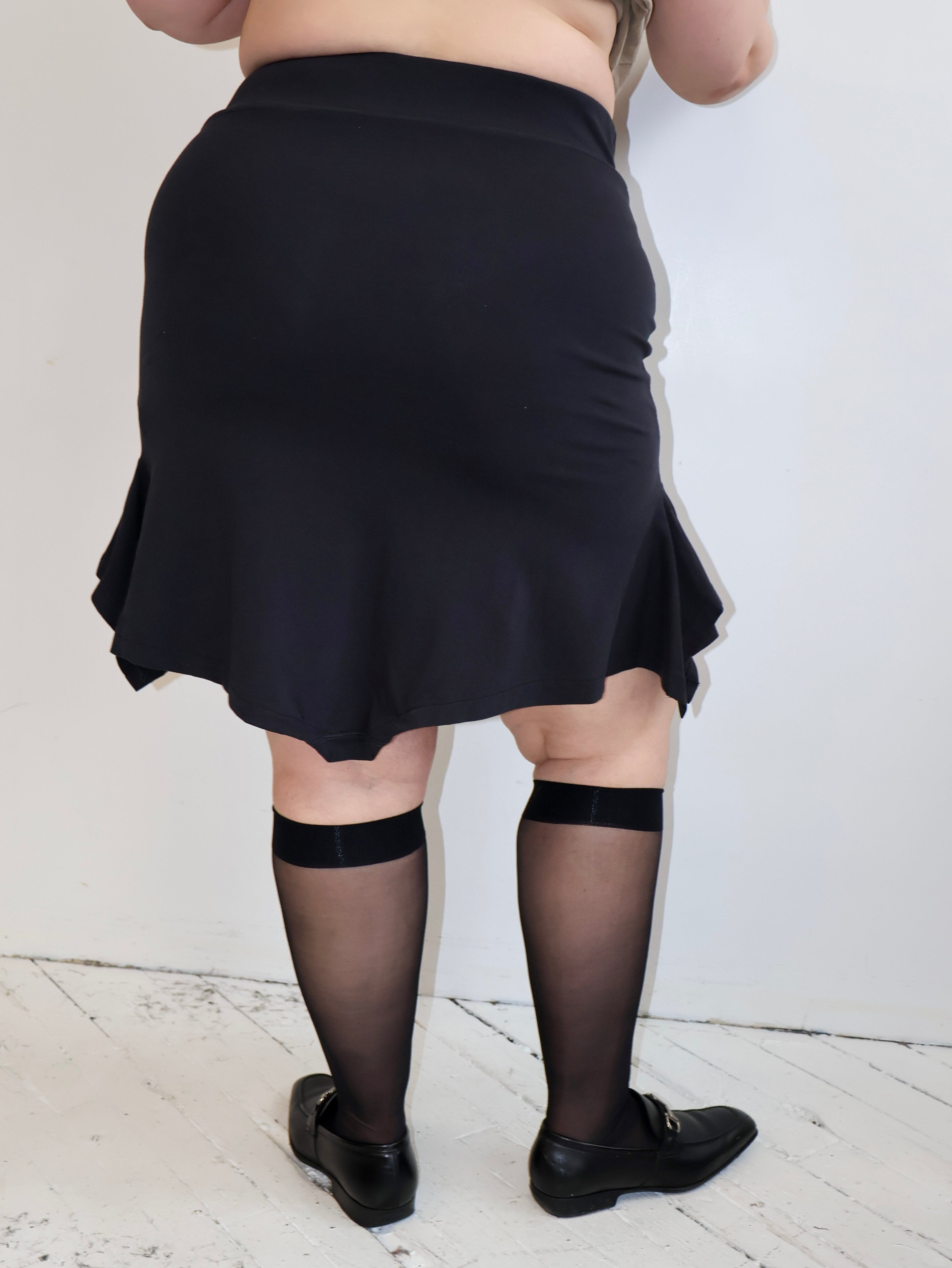 Gina Corrieri x BRZ - Black Midi T-Skirt (L/XL)