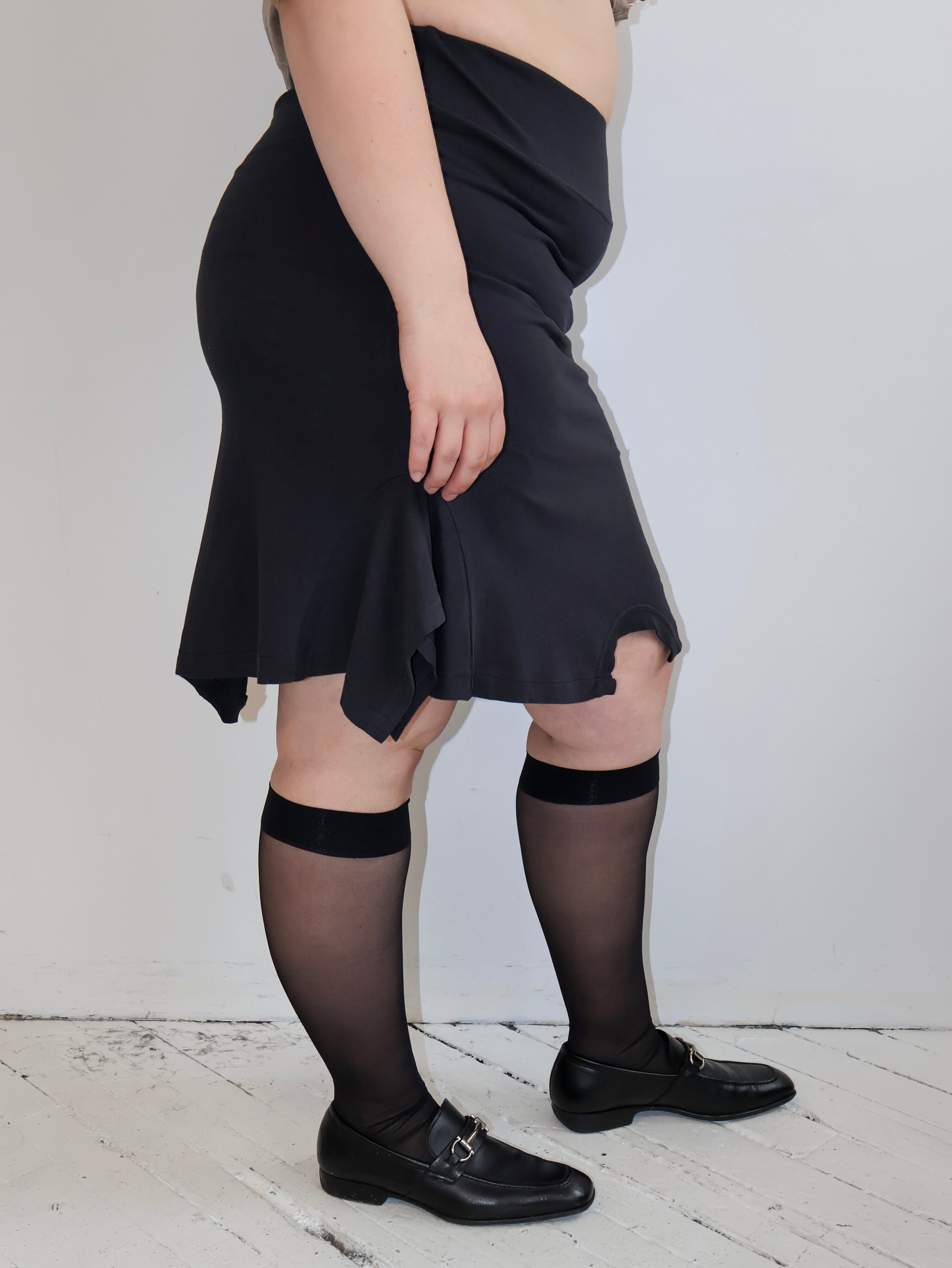 Gina Corrieri x BRZ - Black Midi T-Skirt (L/XL)