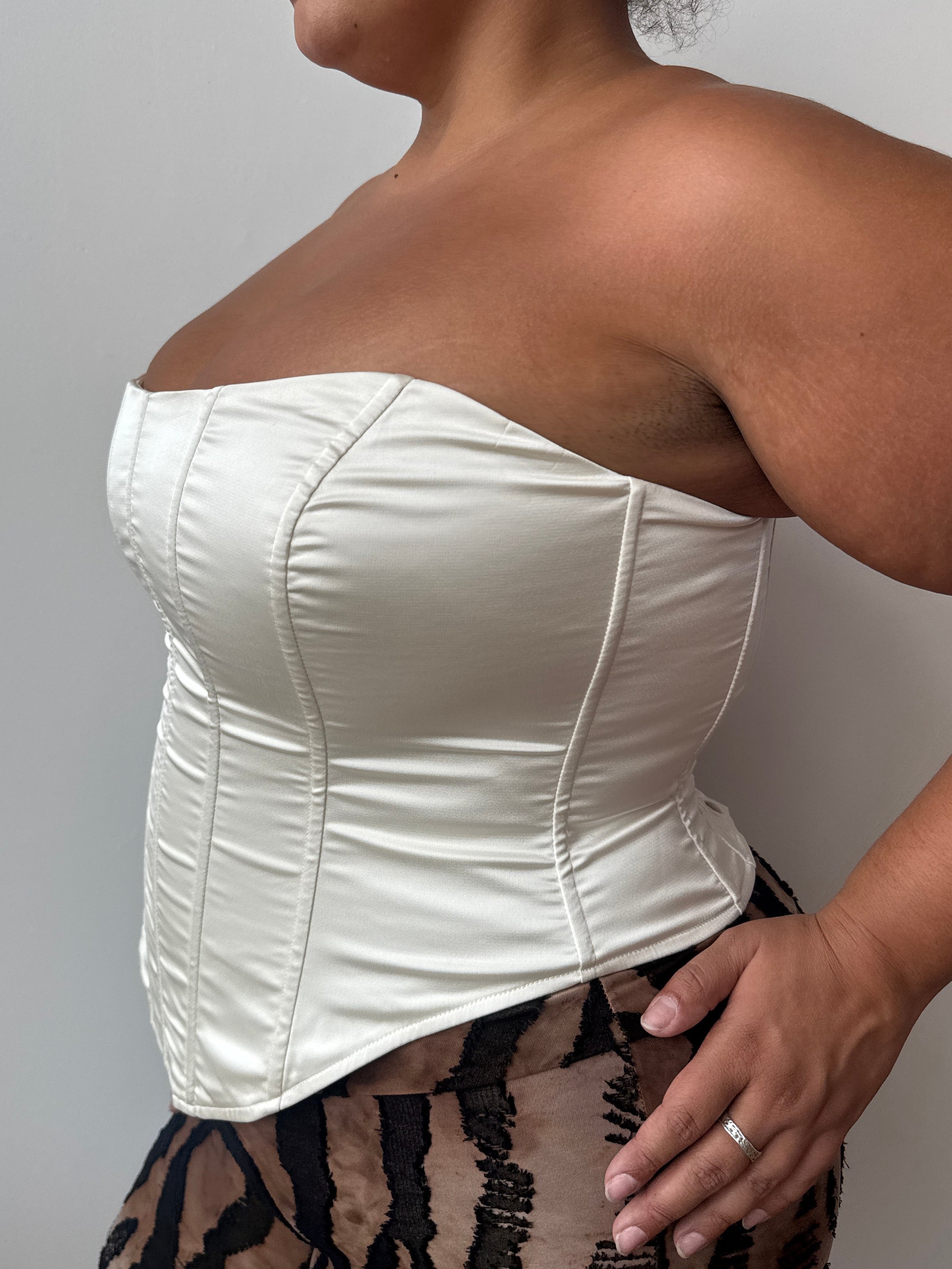 GIA/irl - Emma Corset Top & Scarf (XL-4X)