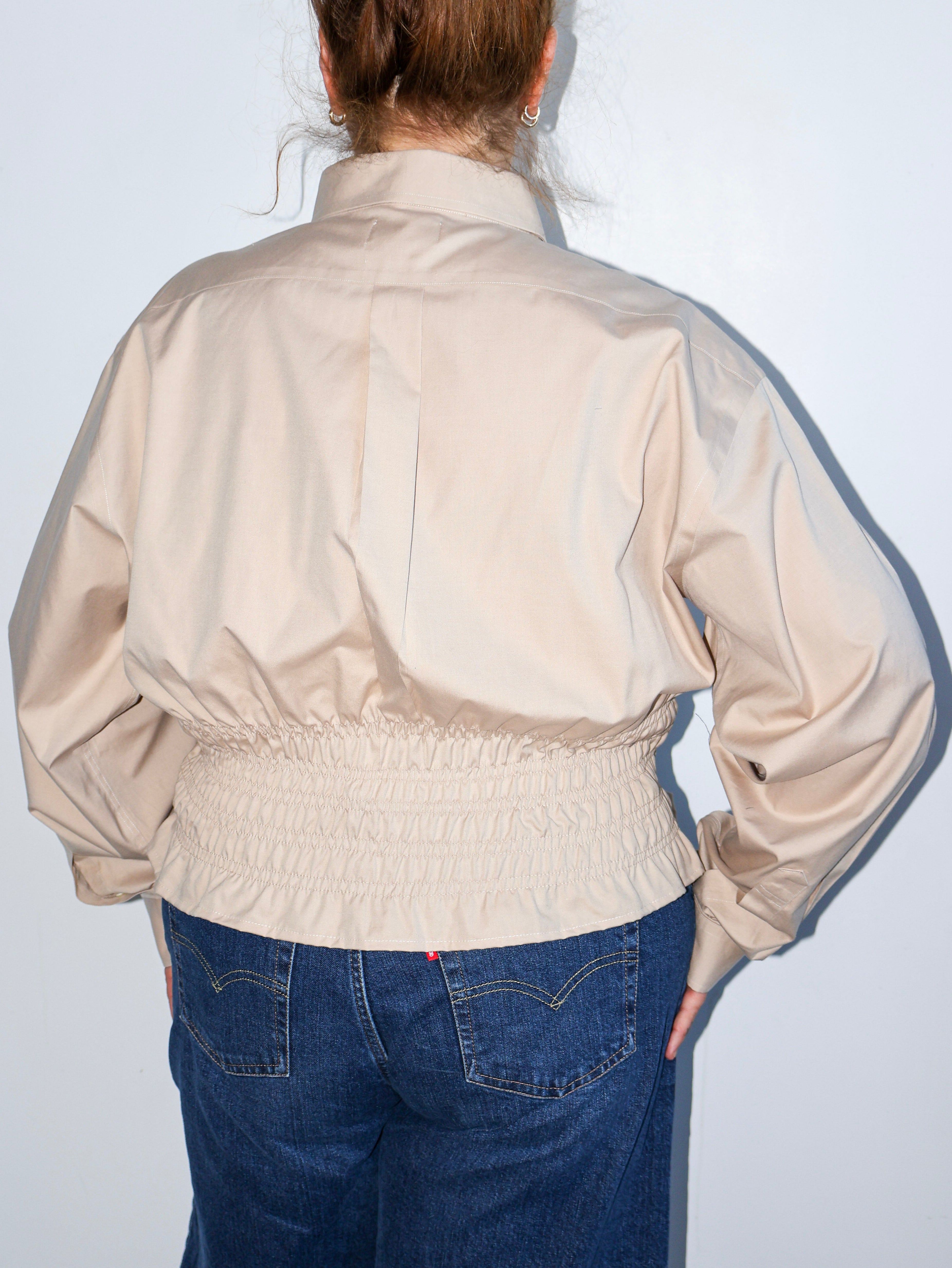 LAHMICHELLA - Beige Marielle Top (1X/2X)