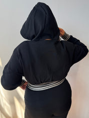 Karla Laidlaw - Circus Jacket - Vintage Black & Silver (XL-3X)