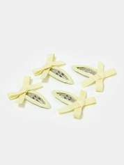 Chunks - Butter Bow Snap Clips