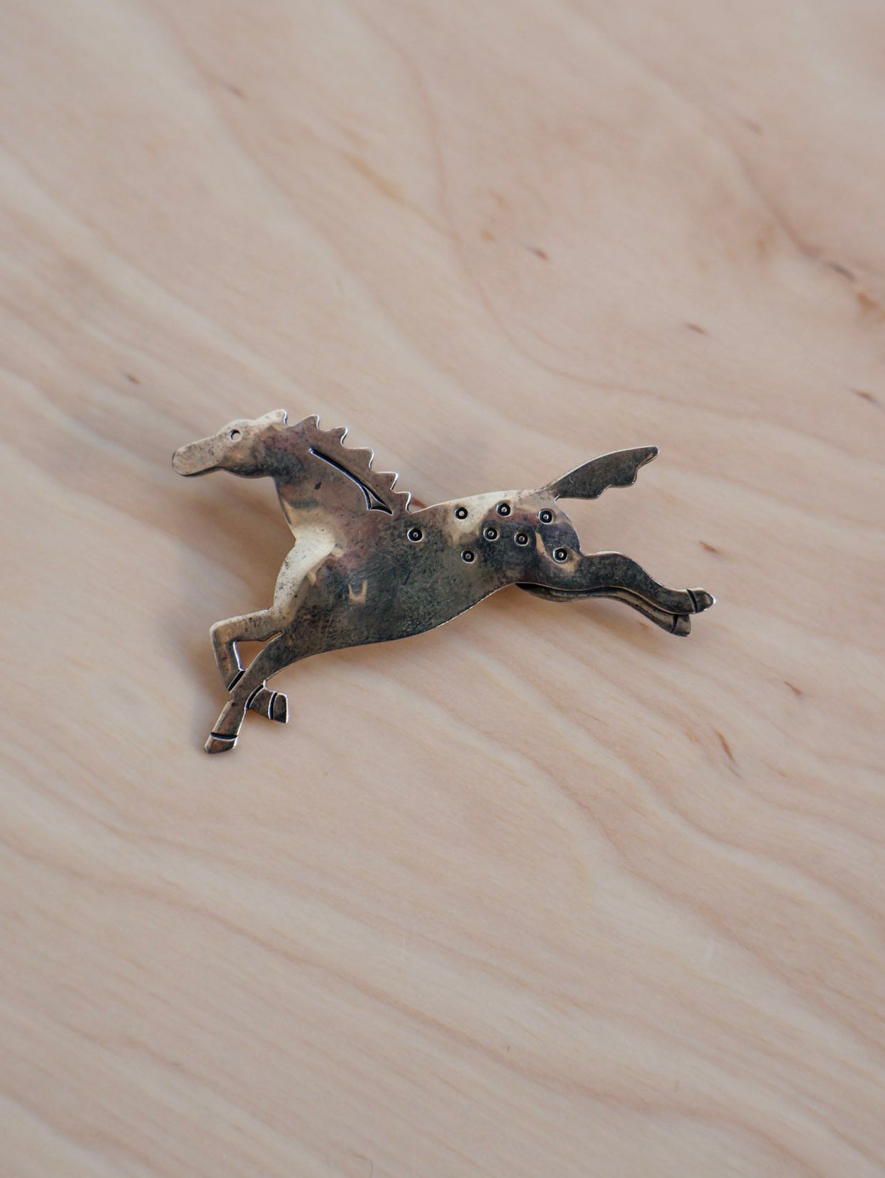 Vintage - Silver Horse Pin