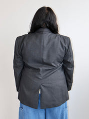 Shop Journal x BRZ - Gray Embellished Blazer (1X/2X)