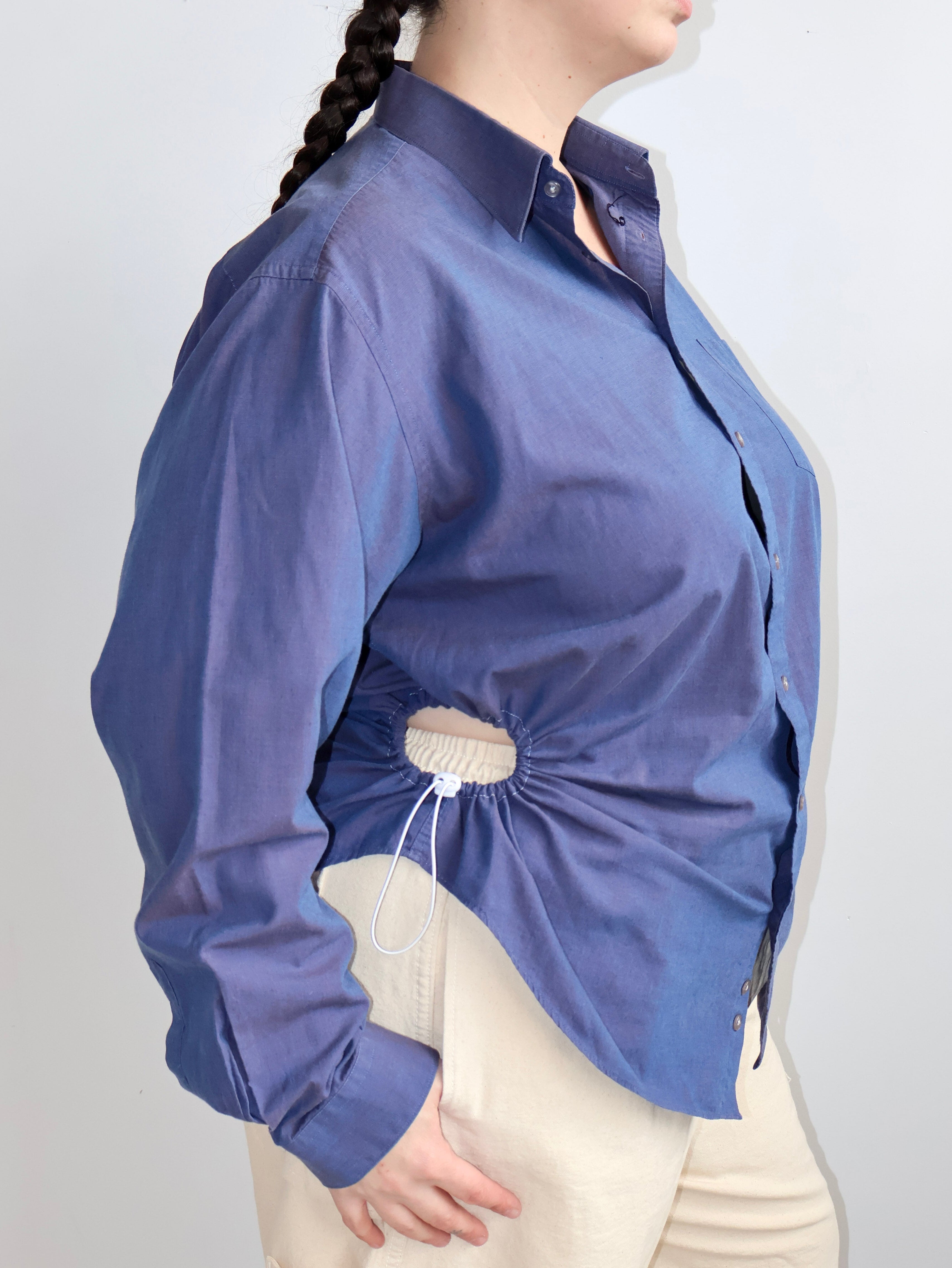 Nena Hansen -  Blue Bungee Shirt (2X)