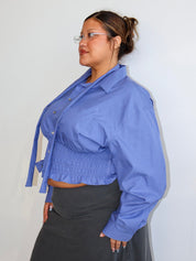 LAHMICHELLA - Blue Marielle Top (2X)