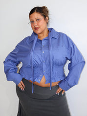 LAHMICHELLA - Blue Marielle Top (2X)