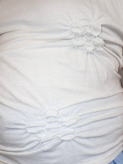 Estudio 1999 x BRZ - White Flor Tee (3X/4X)