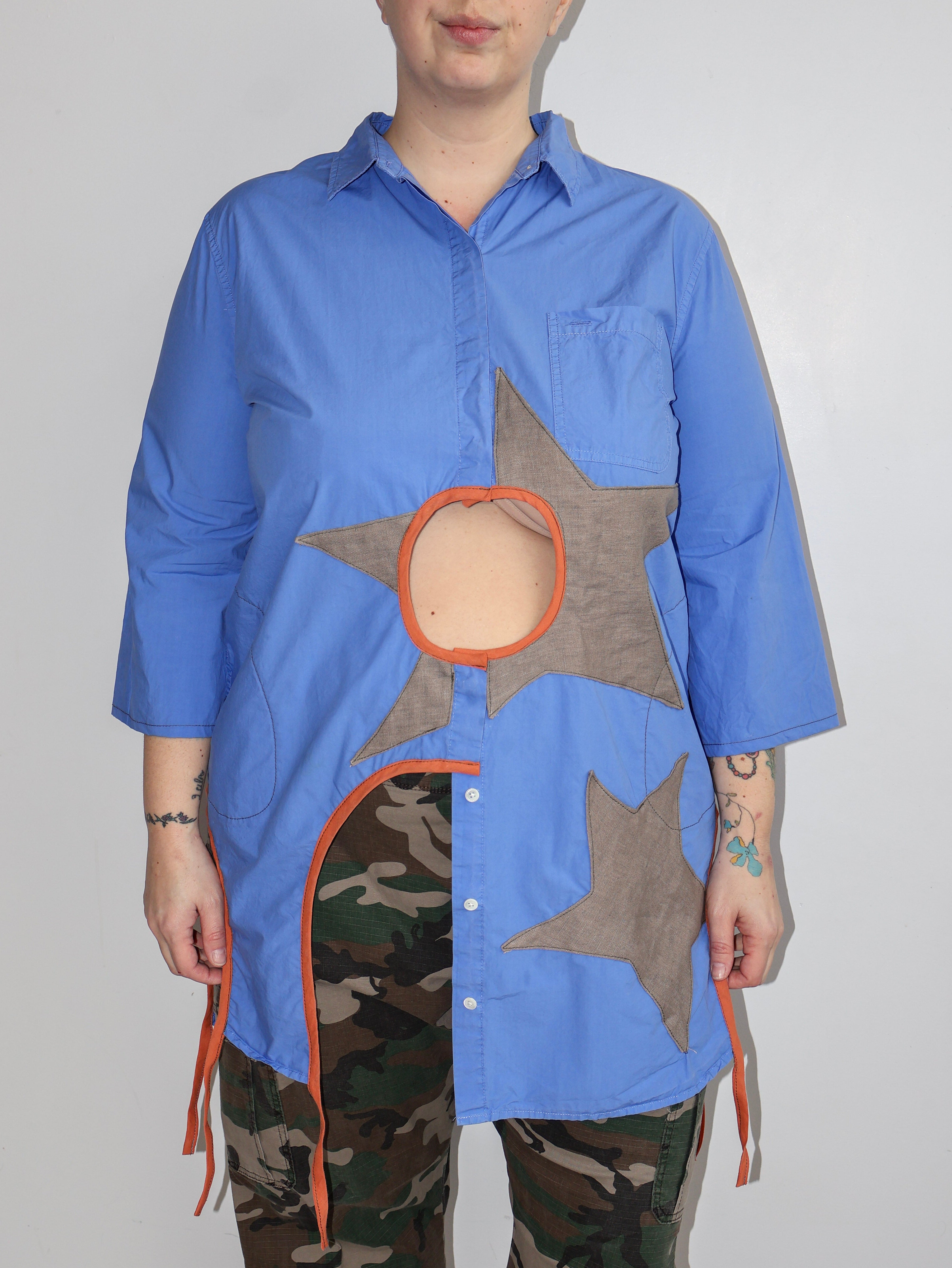 Tiberi x BRZ - Blue Star Top (XL)