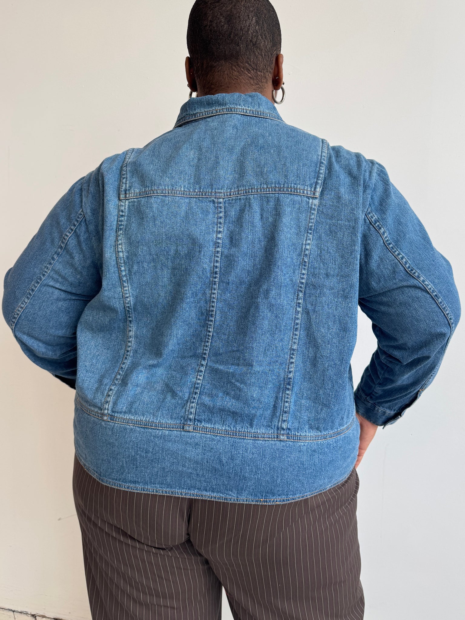 Vintage - Denim Zip Jacket (3X)