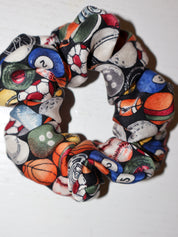 Vintage - Nicole Miller Sports Ball Scrunchie