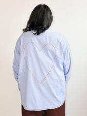 Cute Tender Memory x BRZ - Blue Plaid Pegasus Shirt (3X)