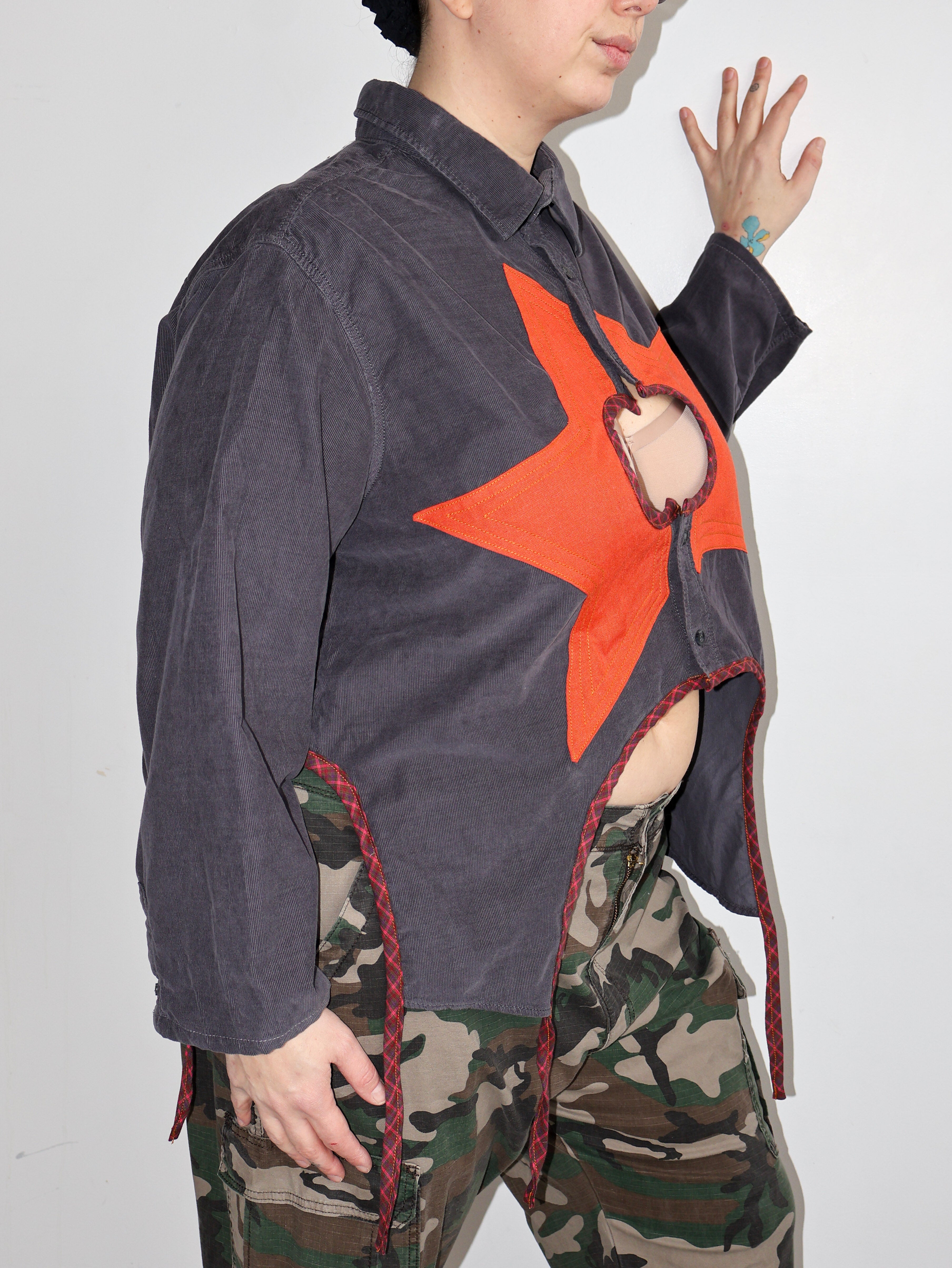 Tiberi x BRZ - Corduroy Top (2X)