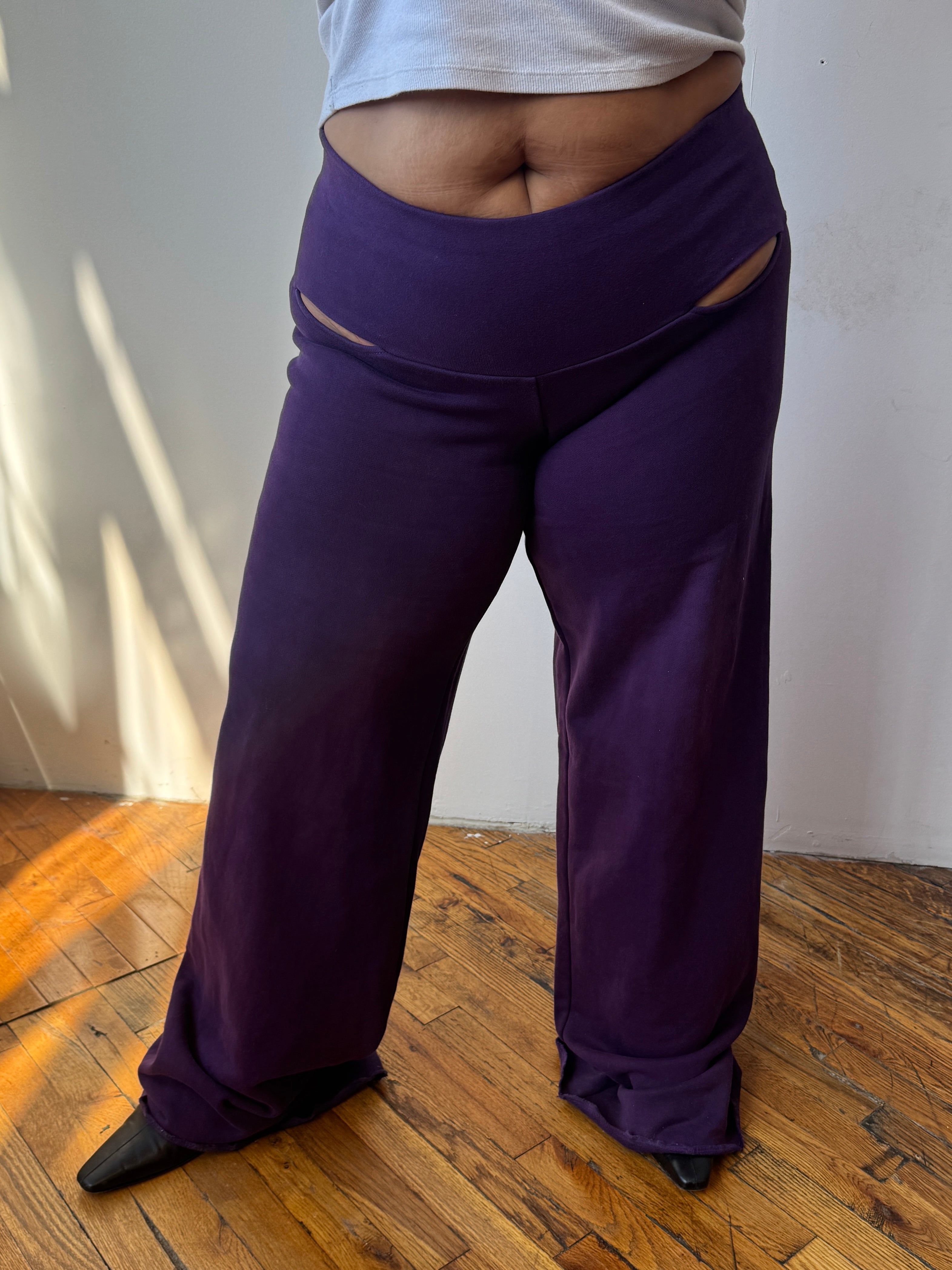 Karla Laidlaw - Bleached North Pant - Purple (XL-3X)