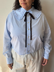 Grandpa's Shirts - BB Blue Lily Shirt (2X)