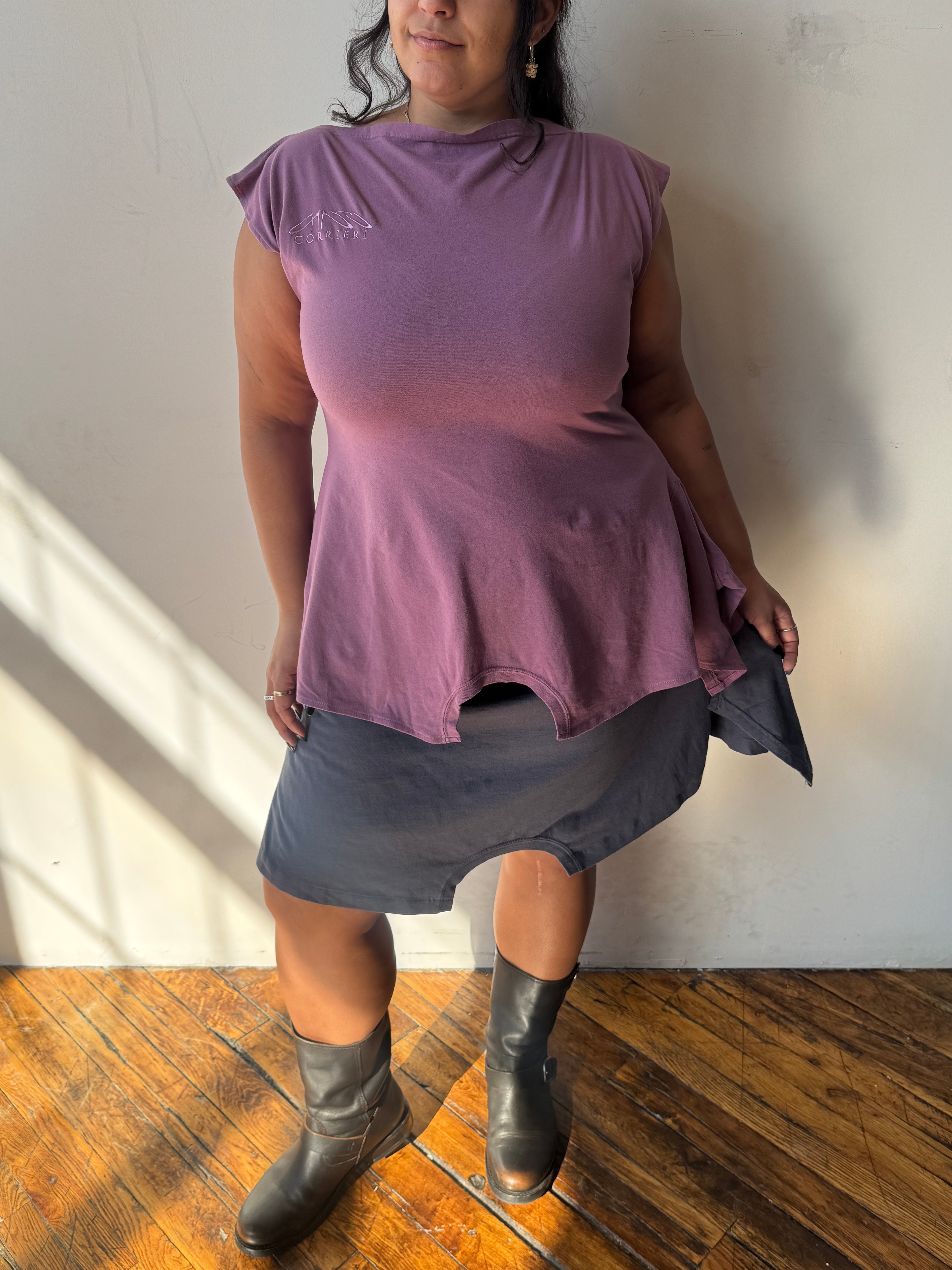 Gina Corrieri - 180 Top - Purple (XL-3X)