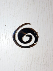 KkCo - Spiral Brooch
