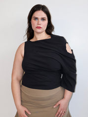 Gina Corrieri x BRZ - Black U-Top (L/XL + XL/1X)