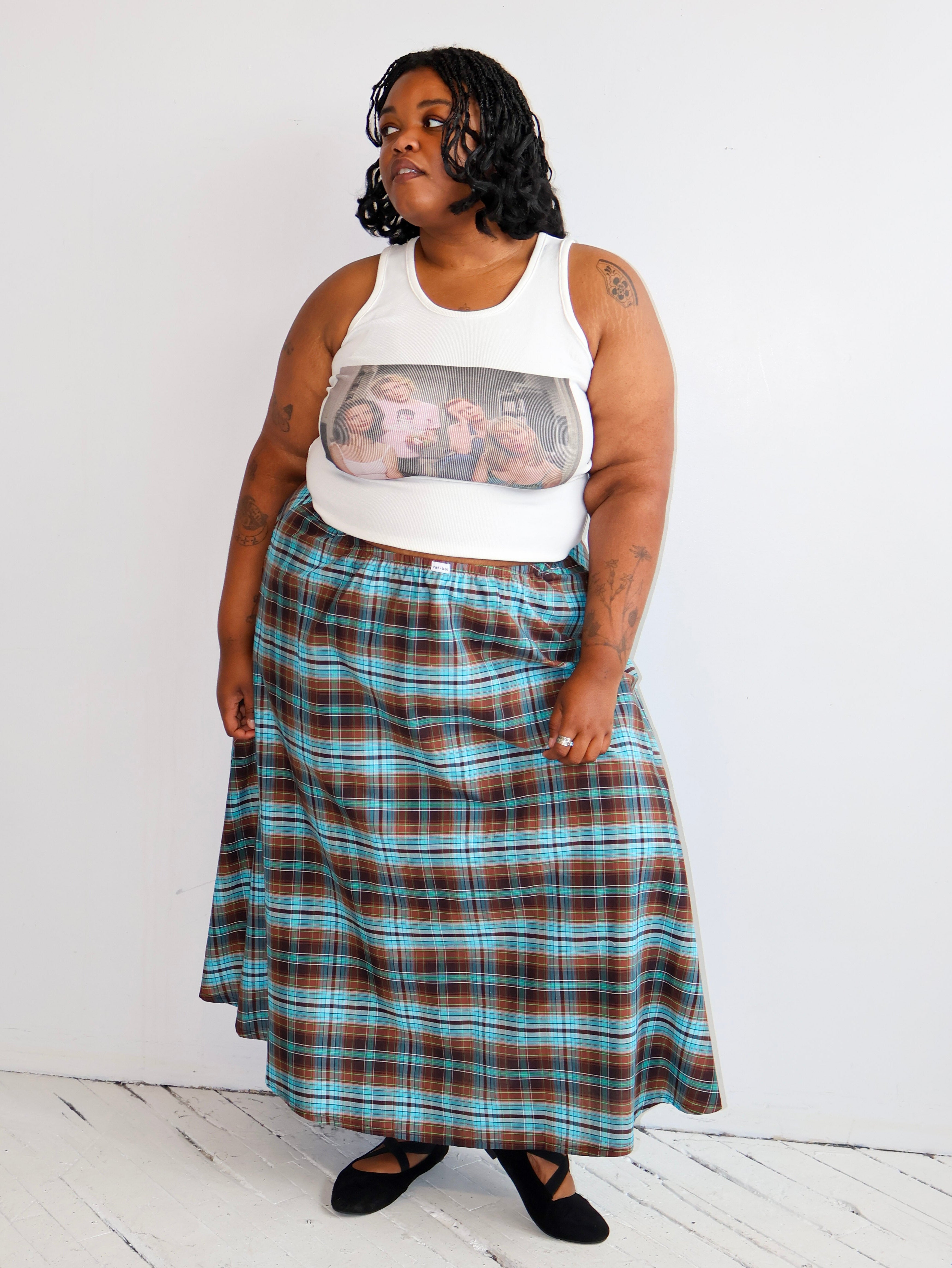 Rat Boi - Mint Chip Skirt (XL-3X)