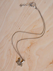 Vintage - Silver "Daddy's Girl" Necklace (16-18”)