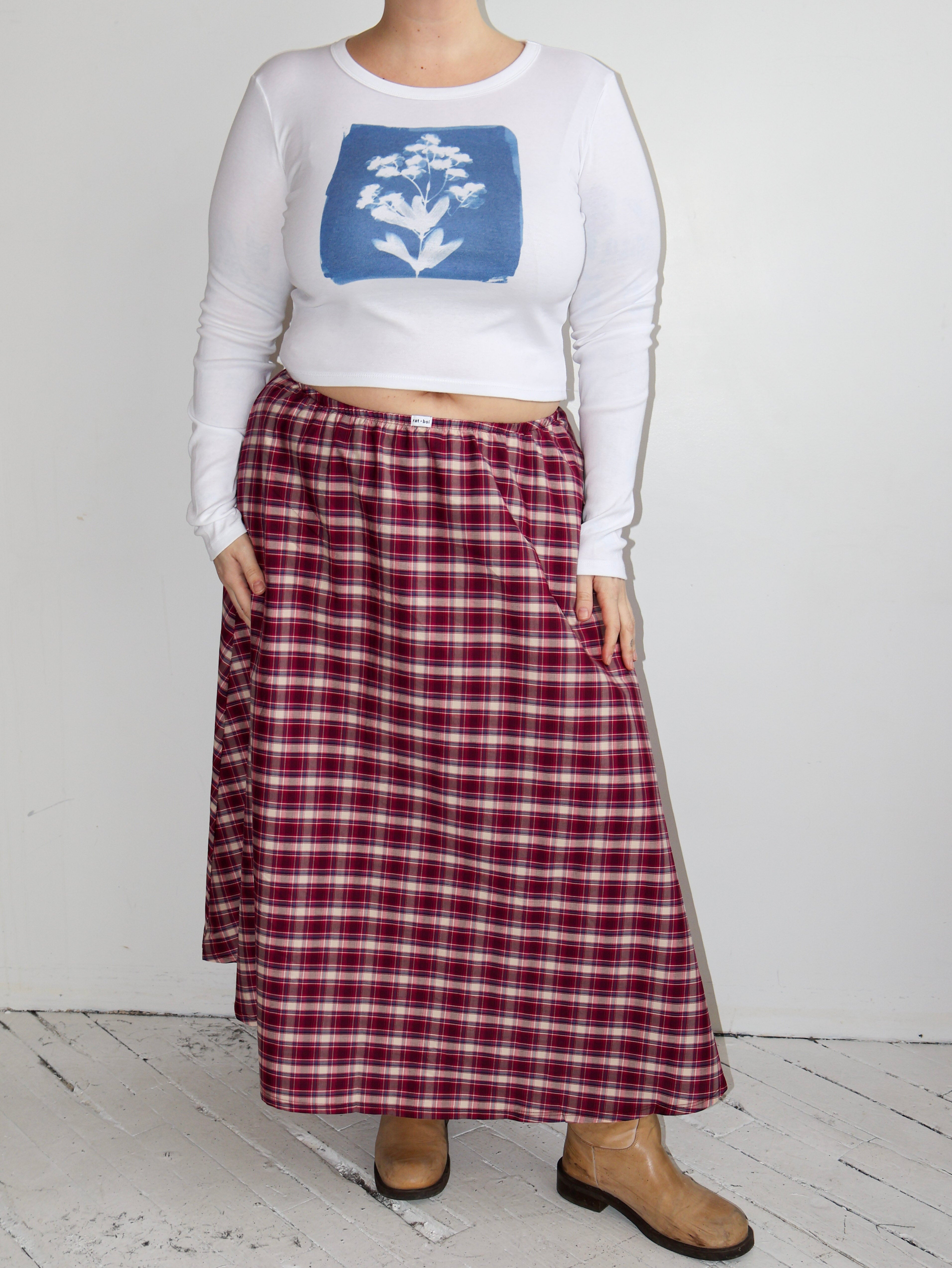 Rat Boi - Dream Skirt in Azalea (XL-3X)