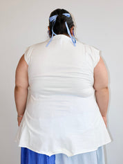 Gina Corrieri x BRZ - White 180 Top (3X/4X)