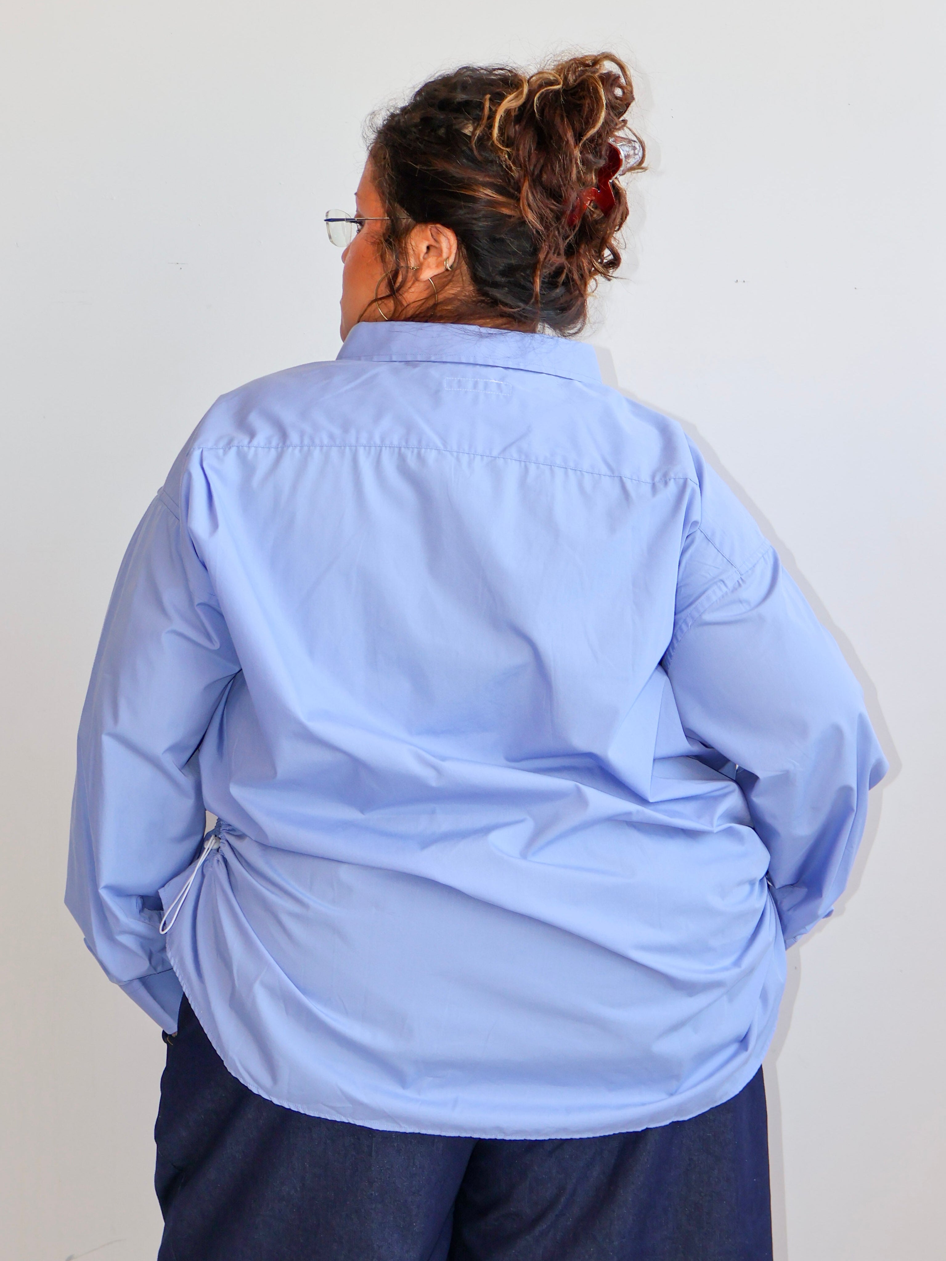 Nena Hansen - Light Blue Bungee Shirt (4X)