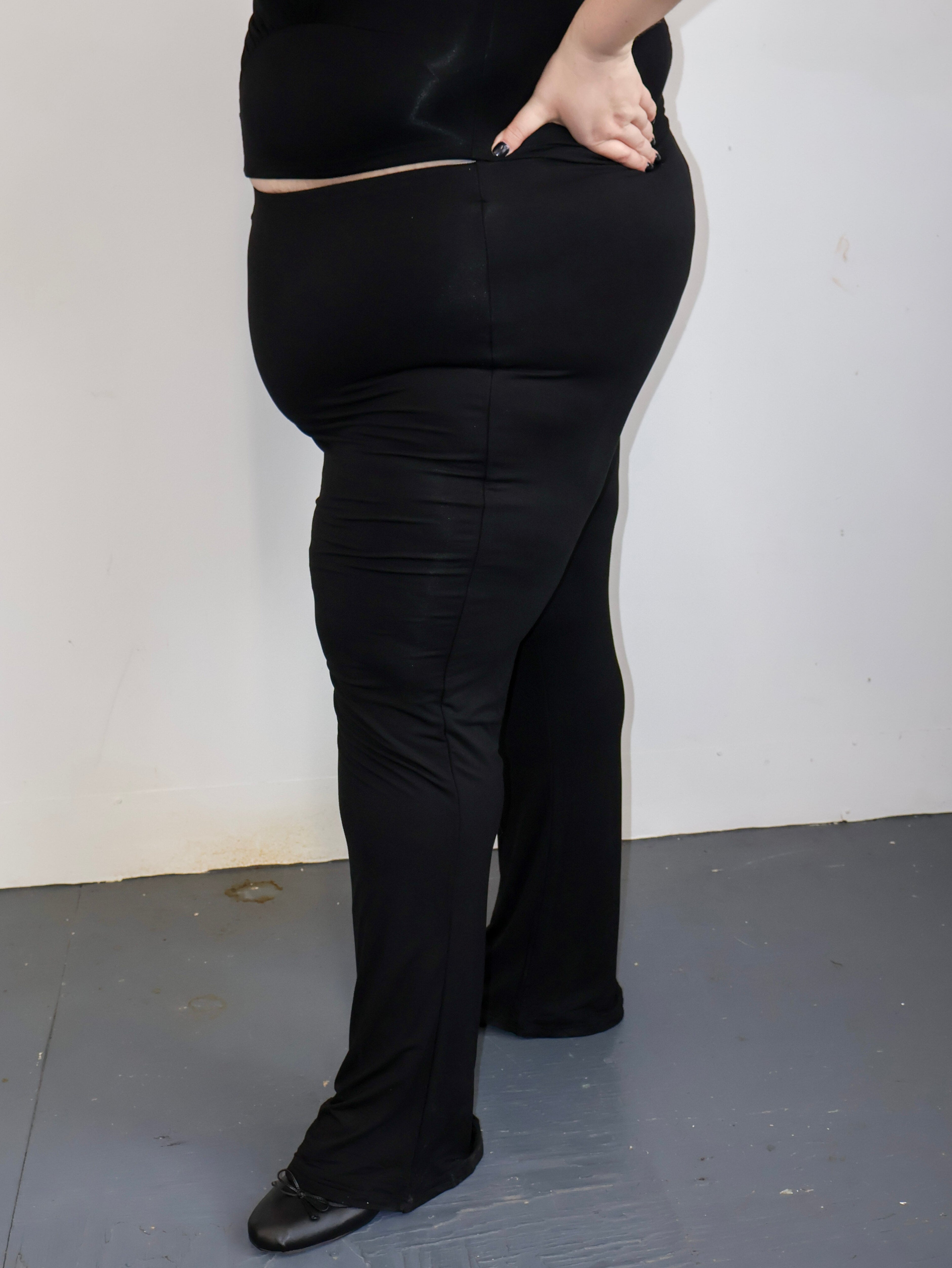 Aline - Aisha Flared Leggings (1X-4X)