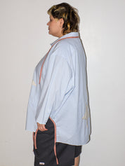 Tiberi x BRZ - Blue Check Star Top (4X)