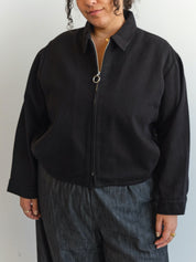 NLT - York Heavyweight Bull Denim Zip Front Work Jacket (1X-3X)