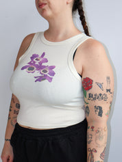 Laila Textiles - Purple Orchid Tank (L-2X)