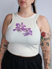 Laila Textiles - Purple Orchid Tank (L-2X)