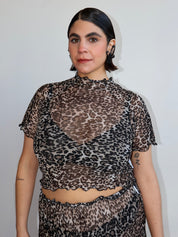 Ester Manas - Easy Top - Feline Mesh (XL-4X)
