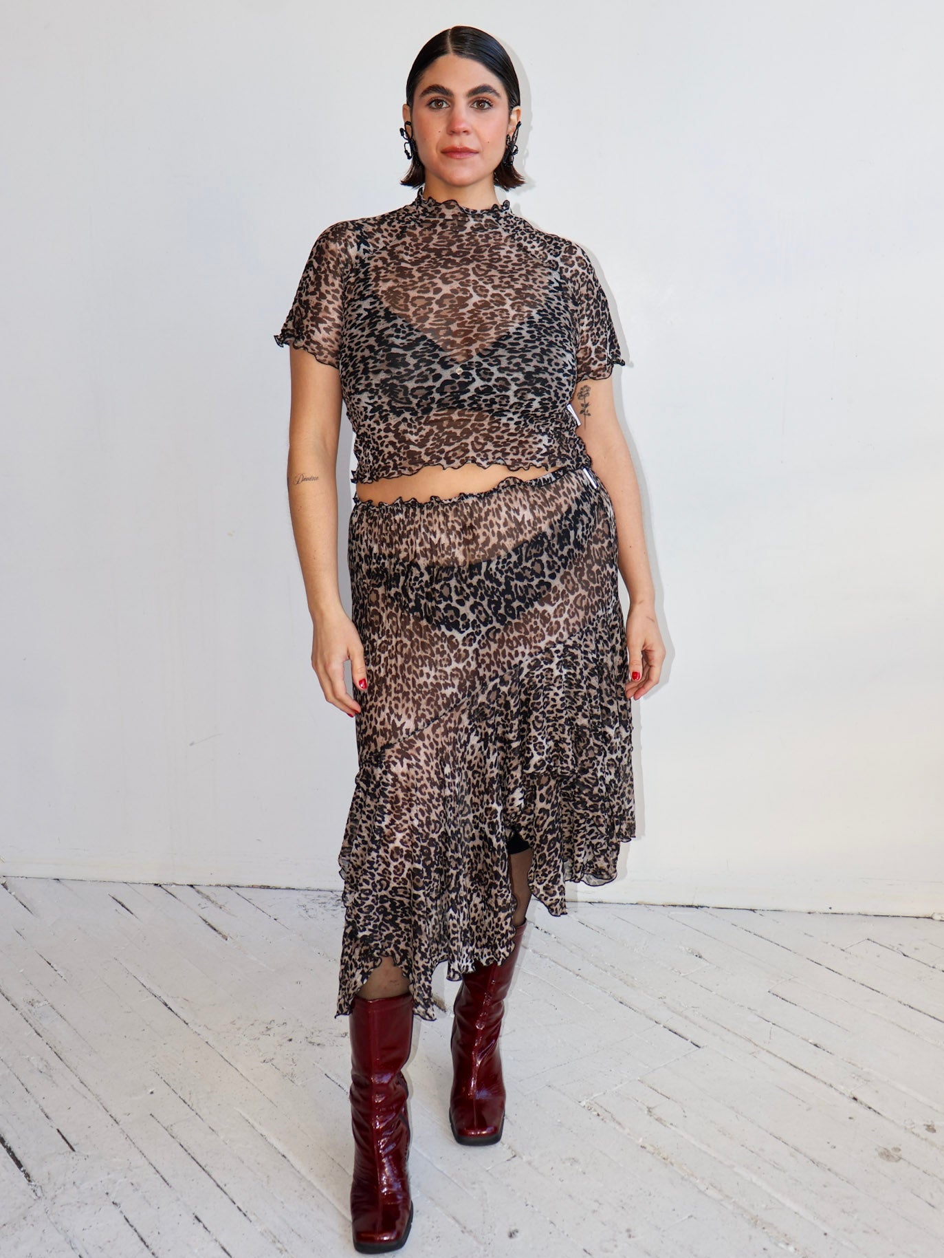 Ester Manas - Easy Top - Feline Mesh (XL-4X)