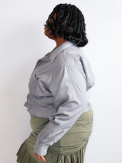 LAHMICHELLA x BRZ - Grey Top (2X/3X)