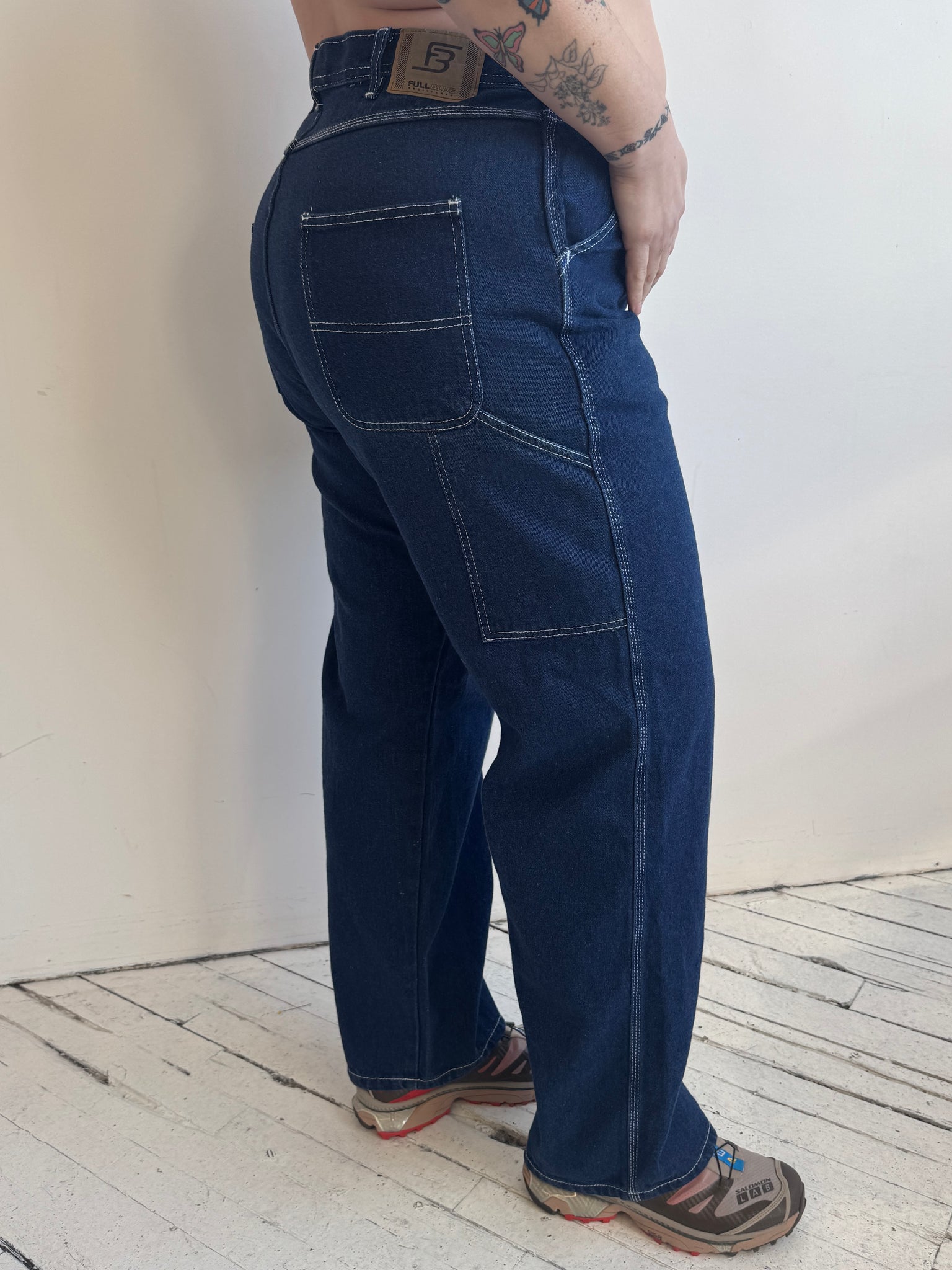 Vintage - Denim Carpenter Pants (1X)