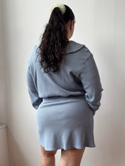 Noble - Blue Waffle Skort (L-2X)