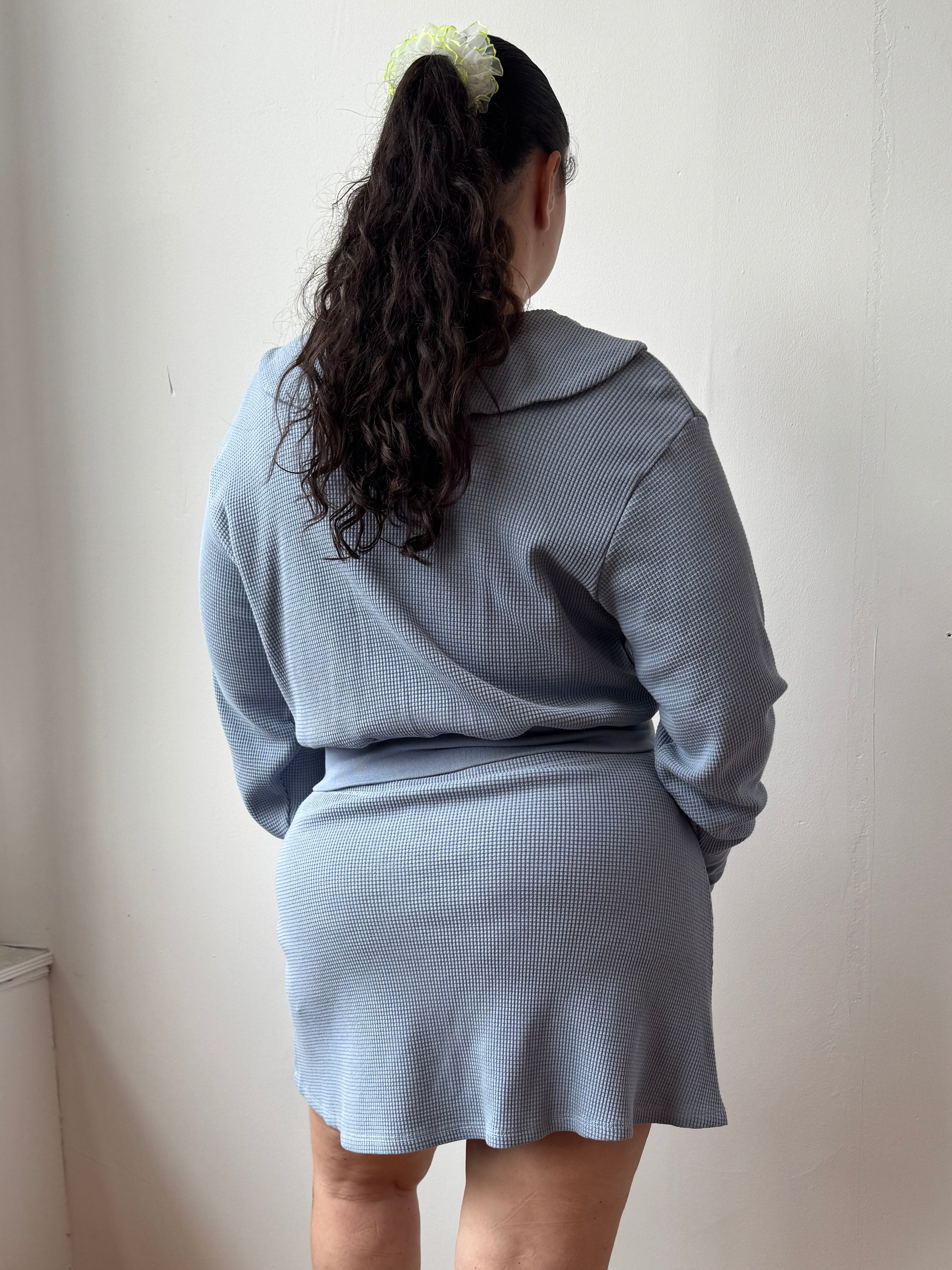 Noble - Blue Waffle Skort (L-2X)