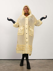 KKCo x BRZ - Spiral Windbreaker in Butter